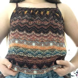 💖2/$10 Beautees Patterned Tank Top